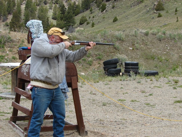Big bore
                    shoot in Montana